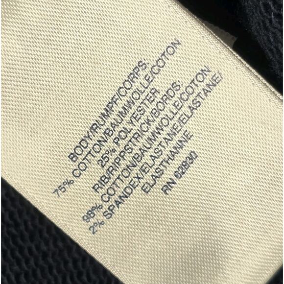 Lands End Serious Sweats Cotton Blend Blue Picnic Print Long Sleeve Sweatshirt - Picture 10 of 10